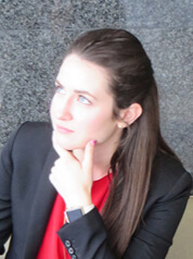 Brenna B funny photo (she is looking pensively into the distance)