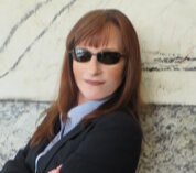 Debbie W funny photo (she's wearing sunglasses)