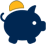 Piggy bank icon representing savings benefits at Pilot Flying J