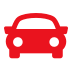 Pictoral icon depicting a car