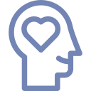 heart head icon