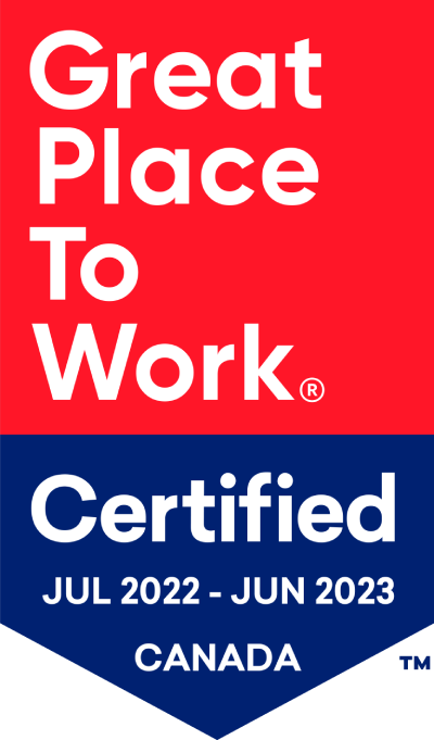 Great place to work. Certified July 2022 - June 2023. Canada.