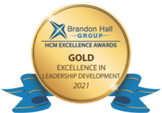 Brandon Hall group. HCM excellence awards. Gold. Excellence in leadership development 2021.