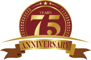 75 years anniversary