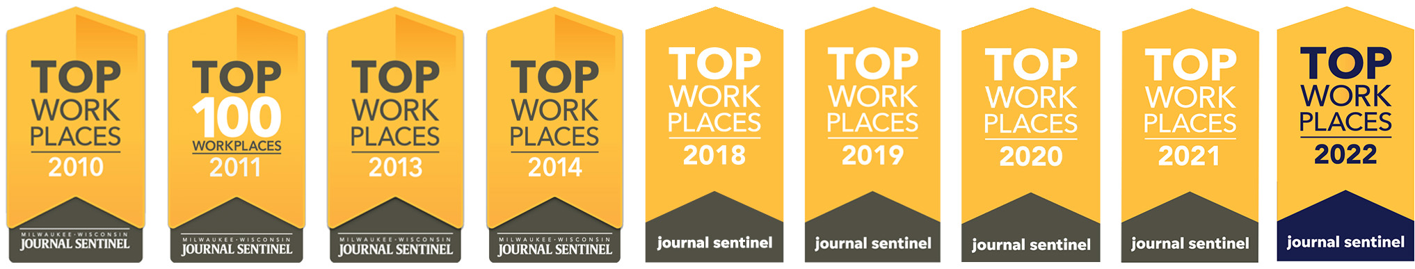top work place awards